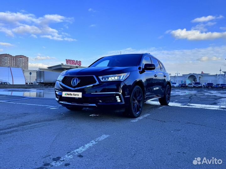 Acura MDX 3.5 AT, 2018, 41 116 км