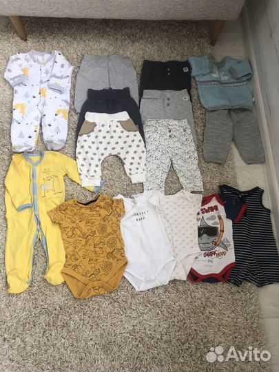 Детские вещи пакетом р.62