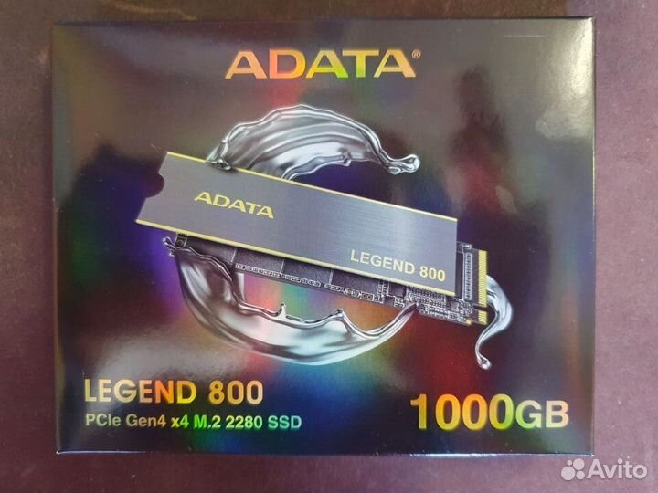 SSD m2 диск Adata Legend 1tb PCI-e 4.0