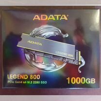 SSD m2 диск Adata Legend 1tb PCI-e 4.0