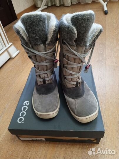 Ботинки ecco 40 размер