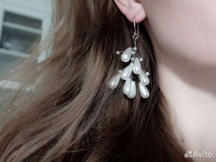 Серьги hand made