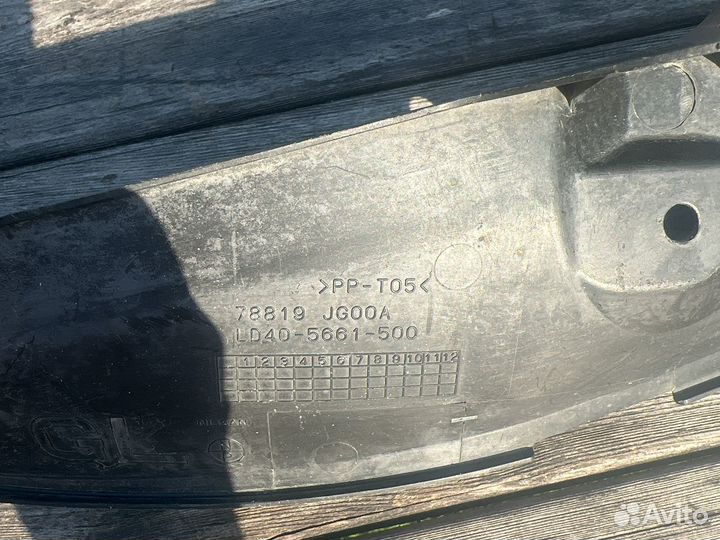 Подкрылок Nissan X-Trail T31 задний левый