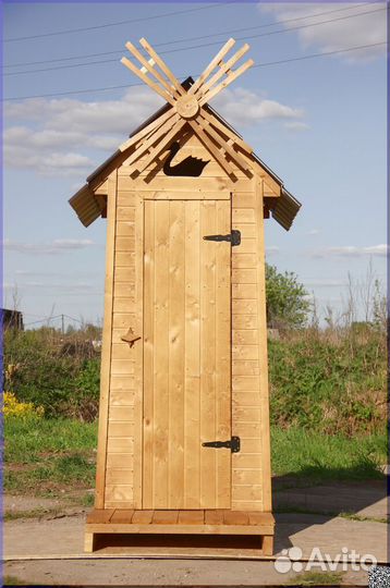 Дачный туалет деревянный JKT226