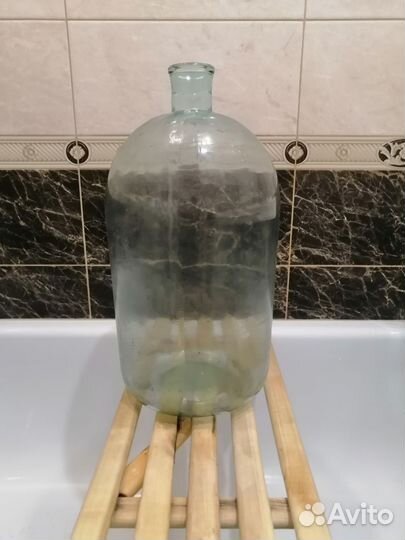 Бутылка стеклянная 20 литров