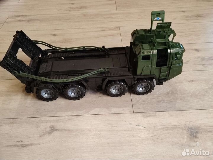 Детская машина военный тягач камаз 