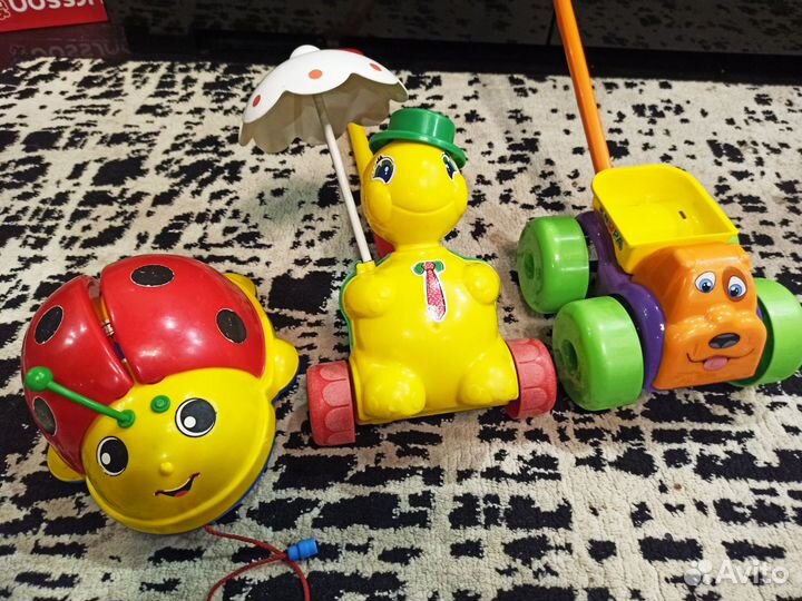 Каталка Божья коровка