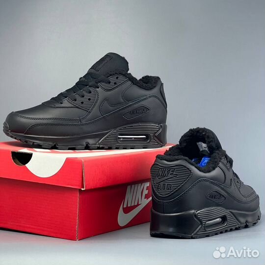 Кроссовки Найк Air Max 90 с мехом