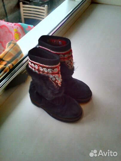 Зимнии унты