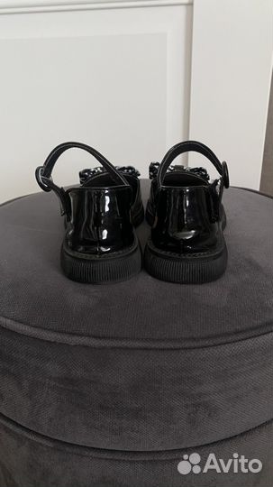 Туфли для девочки 30 размер черные