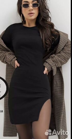 Платье черное 44-46р