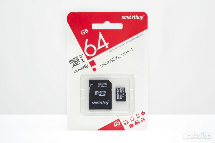 Оригинальные карты памяти microSD новые