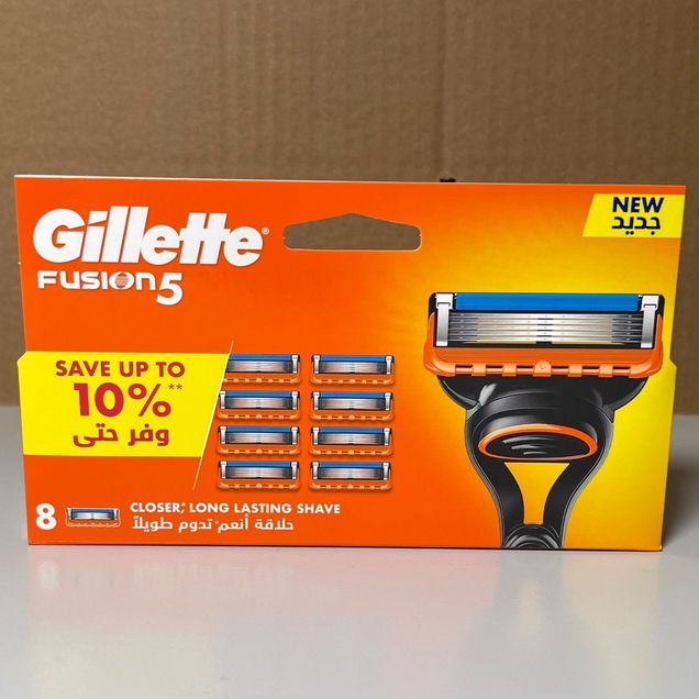 Gillette Fusion кассеты для бритья, 8 шт, Германия