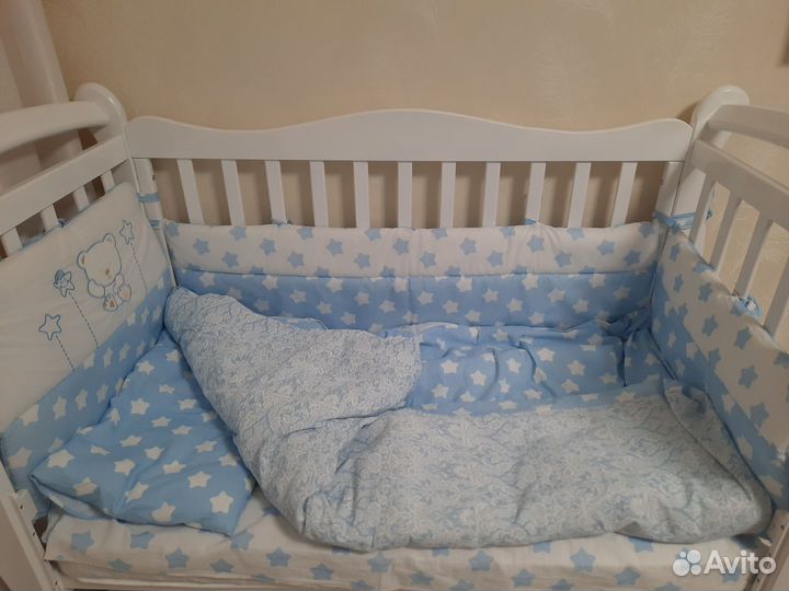 Бортики в детскую кроватку