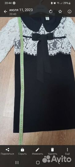 Платье школьное