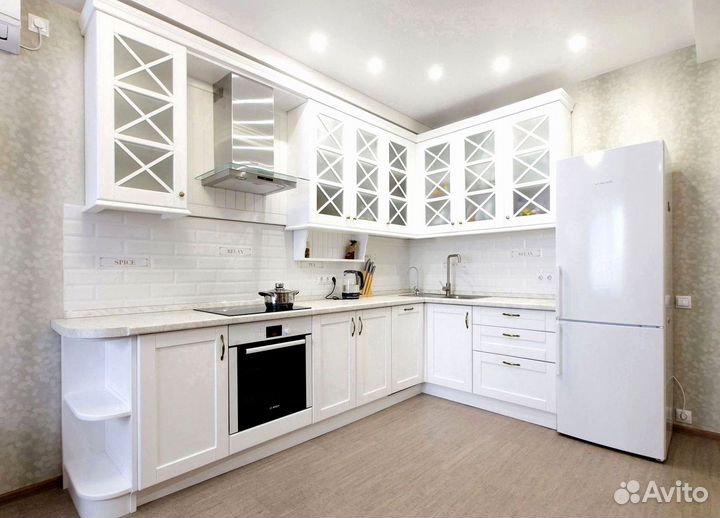 Современная кухня на заказ мдф фасады