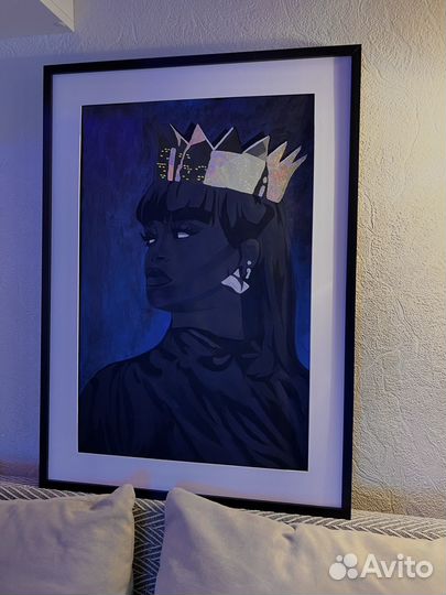 Картина Rihanna 50x70