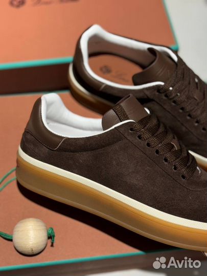 Кеды Loro Piana коричневые