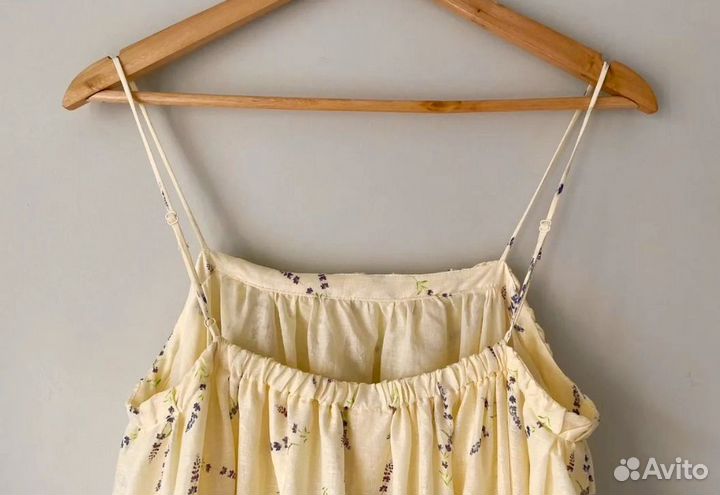 Платье сарафан h&m льняное 48-54