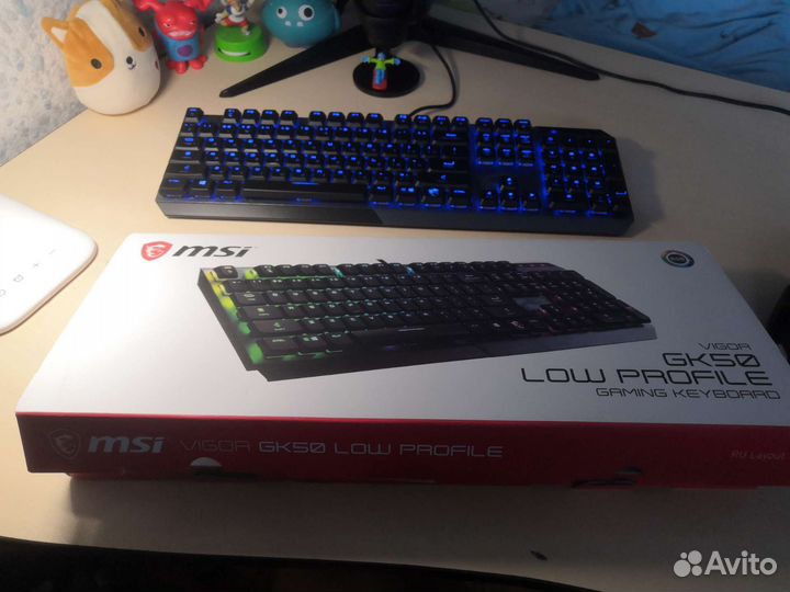 Игровая клавиатура msi vigor gk50 Low Profile