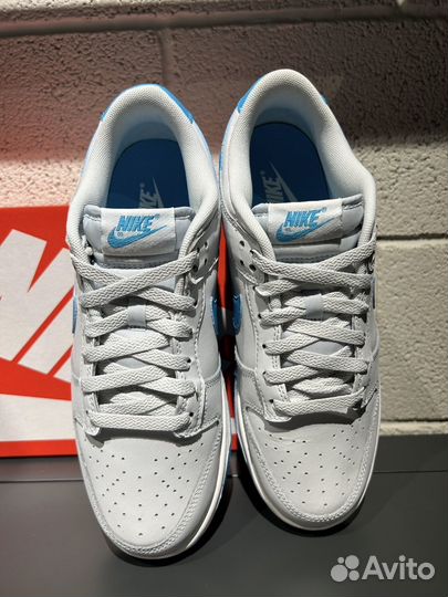 Кеды Nike Dunk Low Grey Blue