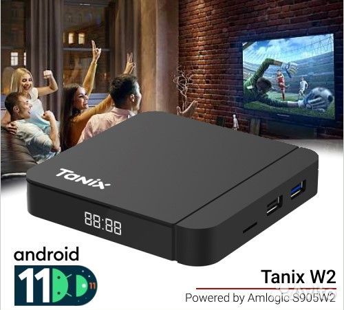 Смарт тв бокс, приставка TV BOX Tanix W2 4K HDR10+
