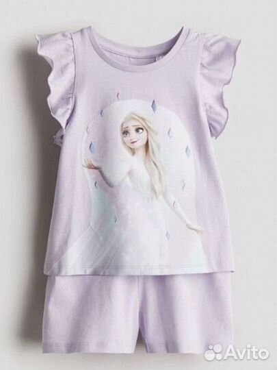 Пижама для девочек h&m 110/116