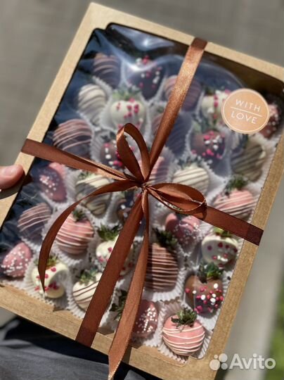 Клубника в шоколаде съедобные букеты