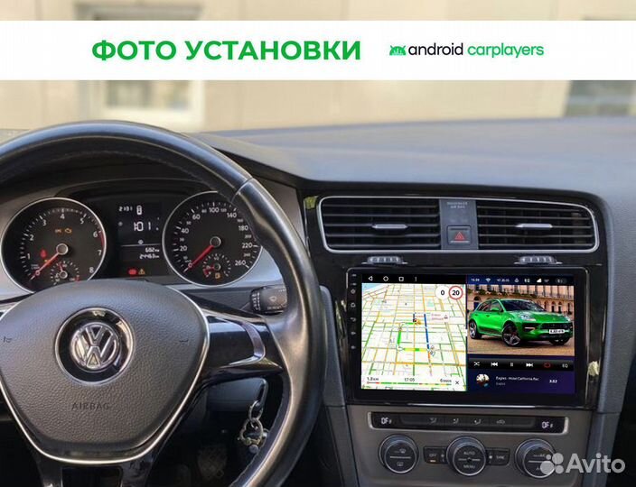 Магнитола android 2.32 VW Golf 7 2013-2019 black