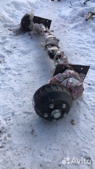 Ось для прицеп-дачи