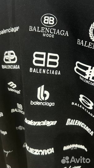 Balenciaga толстовка и футболка