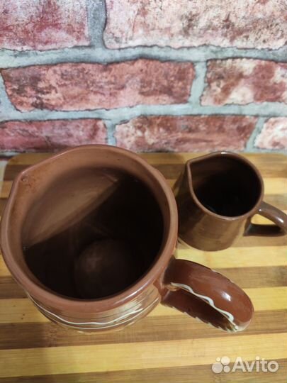 Винтажный кувшин молочник ваза керамика СССР