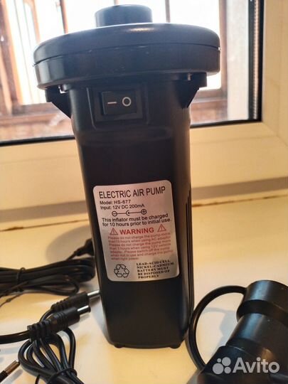 Насос аккумуляторный для лодок