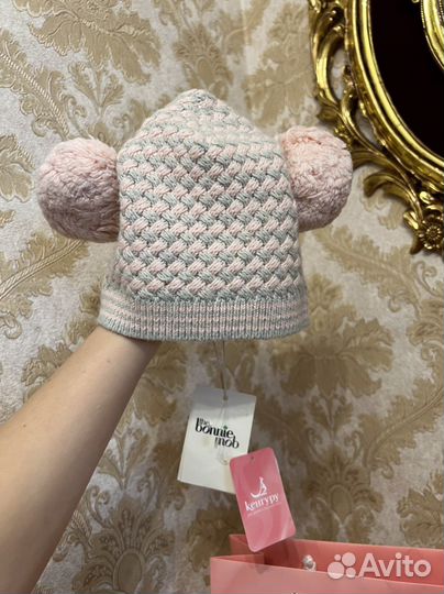 Шапка для девочки Bonnie Mob 92