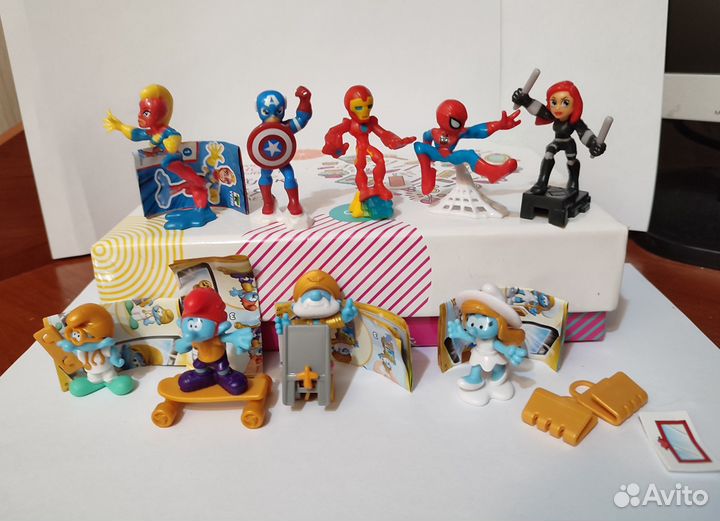 Игрушки из киндер сюрприза