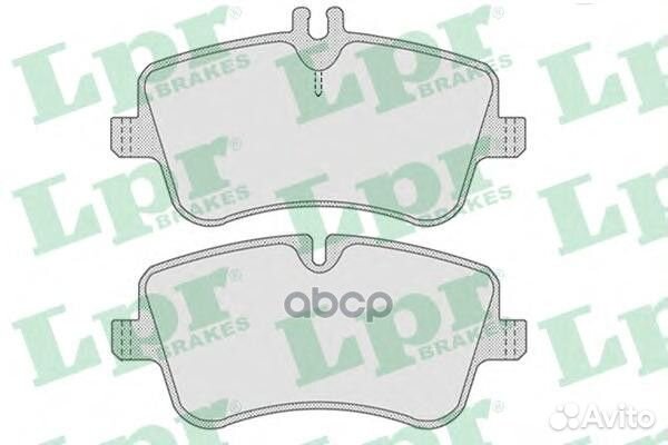 Комплект тормозных колодок 05P767 05P767 Lpr