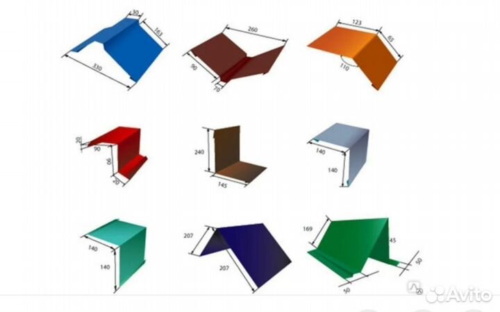 Комплектующие для кровли. Гибка металла