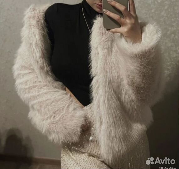 Шуба пушистая Новая