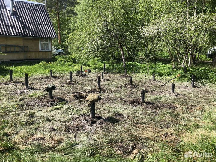 Фундамент из винтовых свай, винтовые сваи