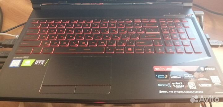 Игровой ноутбук MSI(под ремонт)