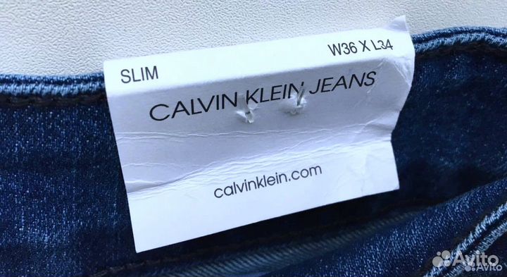 Джинсы муж Calvin Klein W30L34,W34L34 original new