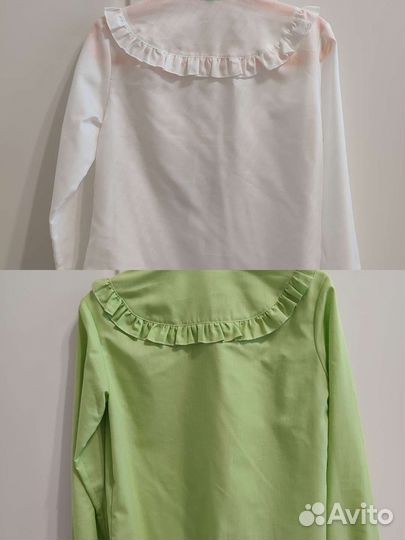 Блузка школьная новая р. 140