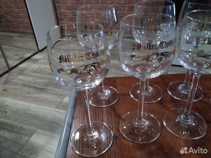 Фужеры Богемское стекло Чехословакия под шампанско