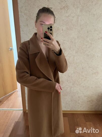 Пальто шерстяное