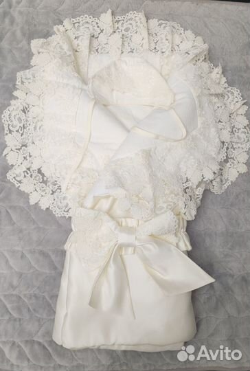 Конверт на выписку для девочки лето осень весна