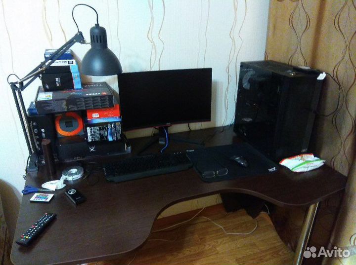 Стол игровой кст-116, цвет венге. 150*90*75