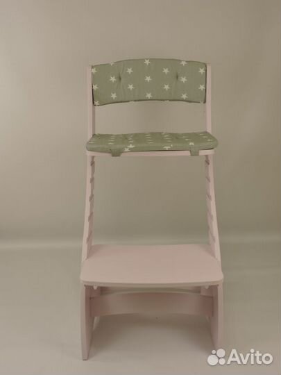 Детский растущий стульчик(шлиф, нешлиф, окраш) N42