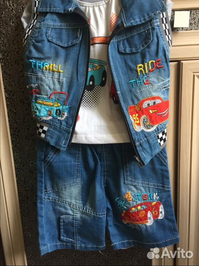 Новый джинсовый костюм