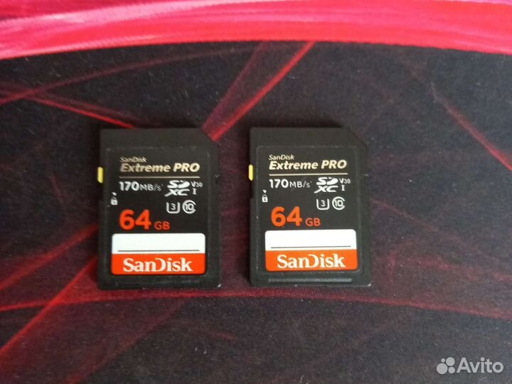 Карта памяти sdhc 64 гб