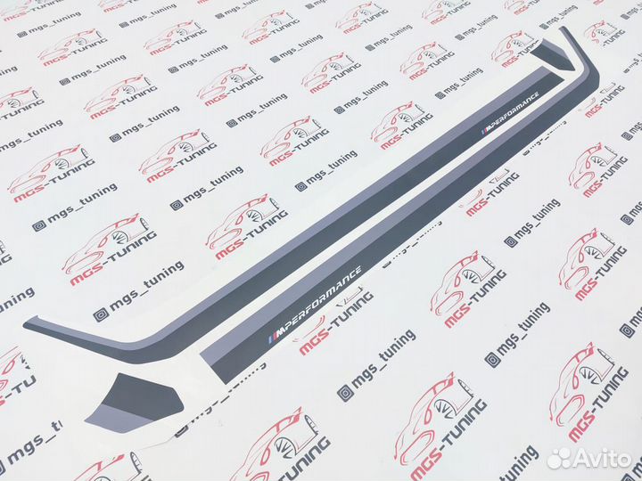 Наклейки на пороги BMW Х3 G01 M-Perfomance